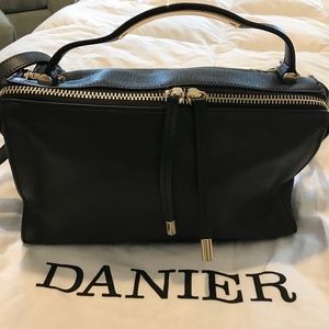 Danier black leather bag
